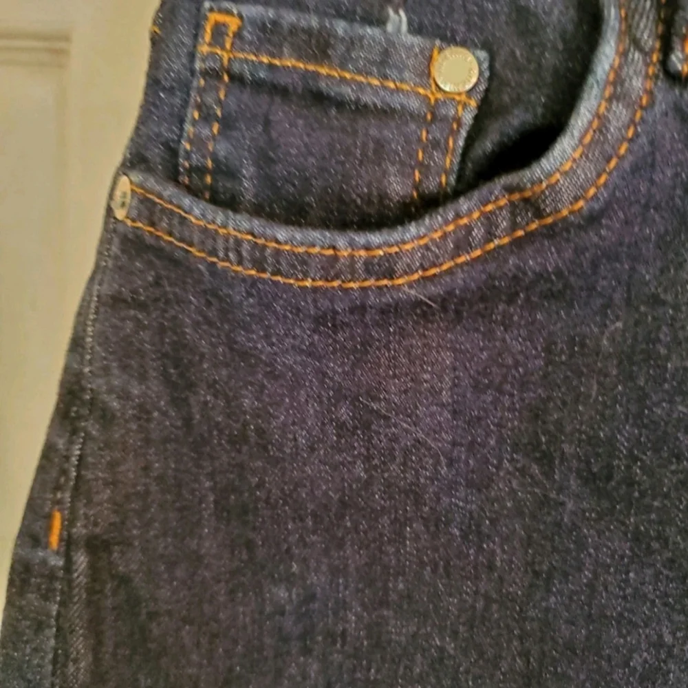 H&M Denim Skirt,Double Zippered Front S 6